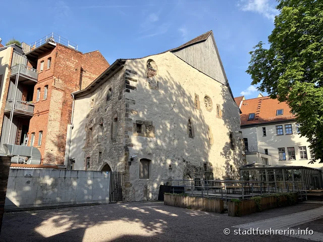 Das Steinerne Haus in Erfurt – jüdisches Bürgerhaus aus dem 13. Jahrhundert, UNESCO-Welterbe